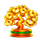 panda dinero bonsai symbol icon
