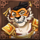 panda fury tiger symbol icon