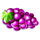 panda manda grapes symbol icon