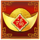 panda temple riches crown symbol icon
