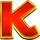 pandas coins k symbol icon