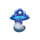 pans arcadia blue mushroom symbol icon