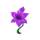 pans arcadia purple flower symbol icon
