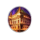 paris city of lights palace symbol icon