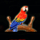 parrot bay macaw symbol icon