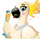 party parrot lady parrot symbol icon