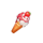 pasta chef icecream symbol icon