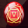 patanjali chakra red sign symbol icon