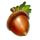 patricks party acorn symbol icon