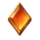 patricks party diamond symbol icon