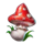 patricks party mushroom symbol icon