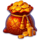 patricks treasure pots bag symbol icon