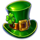patricks treasure pots hat symbol icon