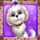 paw house 2 dog symbol icon