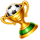 penalty shoot out super spin cup symbol icon