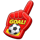 penalty shoot out super spin glove symbol icon