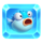 penguin frenzy fish symbol icon