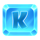 penguin frenzy k symbol icon