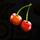 penny fruits extreme cherry symbol icon