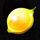 penny fruits extreme lemon symbol icon