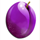 penny fruits plum symbol icon