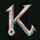 perfect catch k symbol icon