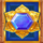 persian treasures blue jewel symbol icon
