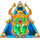 pharaohs bigger big money bug symbol icon