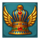 pharaohs mystery crown symbol icon