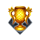 phoenix gold trophy symbol icon