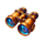 phoenix wheel gold binoculars symbol icon