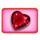 pick your valentine red heart symbol icon