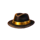 piggies and diamonds hat symbol icon