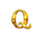 piggies and diamonds q symbol icon