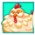 piggy balloons grumpy chicken symbol icon
