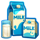 piggy balloons milk symbol icon