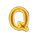 piggy bank bingo q symbol icon
