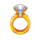 piggy bank bingo ring symbol icon