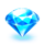piggy bank cash diamond symbol icon