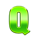 piggy bank cash q symbol icon