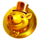 piggy bank fortune pusher golden piggy symbol icon