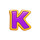 piggy bank heist k symbol icon