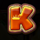 piggy bank stacked fortune k symbol icon