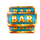 piggy bank treasure hold and win bars symbol icon