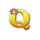 piggy bankin super lock q symbol icon