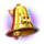 piggy blitz bell symbol icon