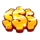 piggy mansion dollar symbol icon
