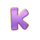 piggy mansion k symbol icon