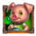 piggy millionaire symbol 3 icon