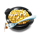 piggy party pasta symbol icon